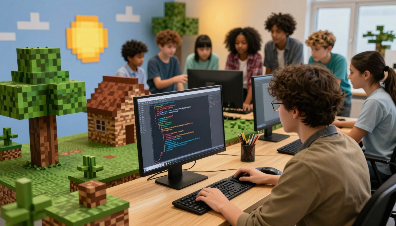 Programowanie Minecraft – jak uczyć się kodowania przez grę