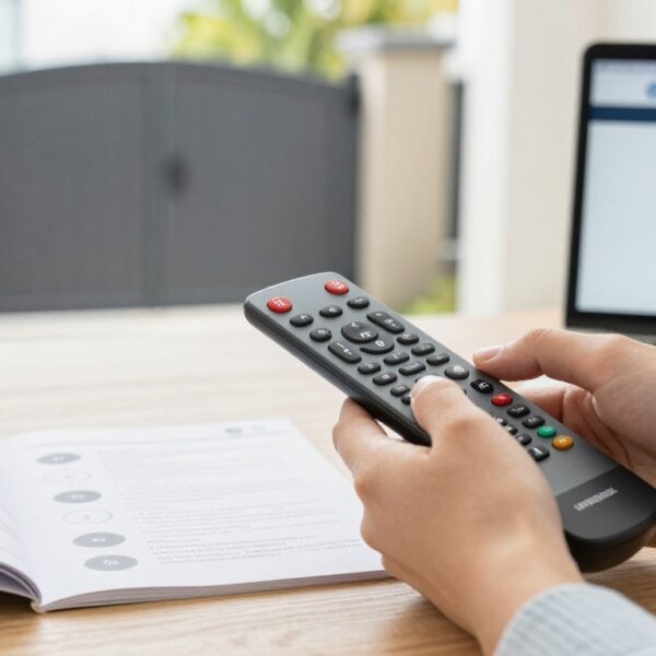 Programowanie pilota uniwersalnego do bramy